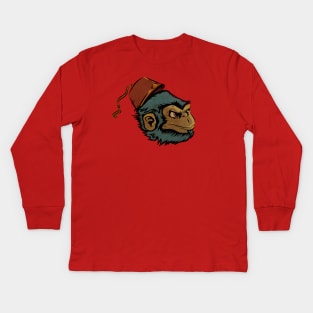 Mr. Chimp Kids Long Sleeve T-Shirt